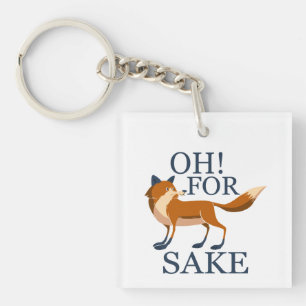 Porte-clés Oh pour le saké renard