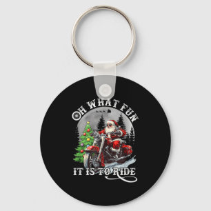 Porte-clés Oh Quel Plaisir De Rouler Drôle De Moto Noël Chris