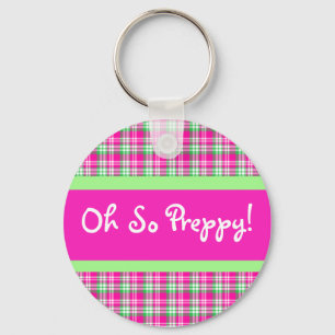 Porte-clés Oh si de très bon goût ! Porte - clé rose et ve