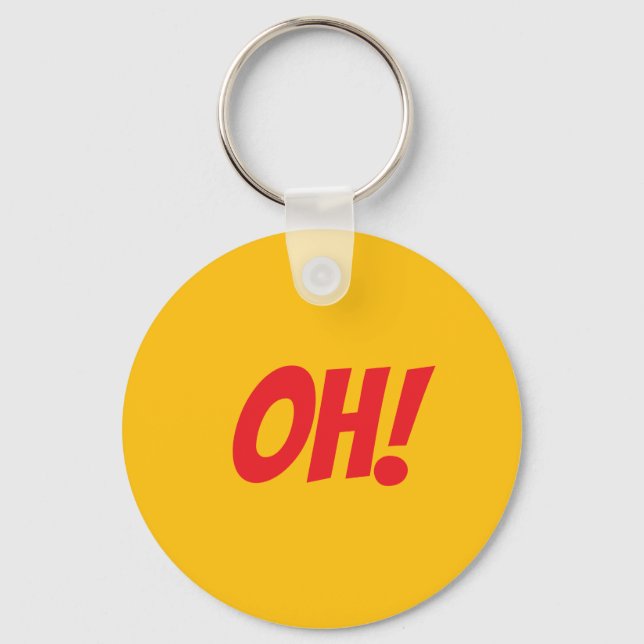 Porte-clés OH! - Si Vous Savez Que Vous Connaissez (Recto)