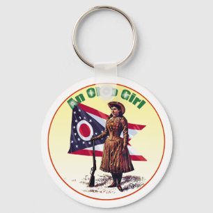 Porte-clés Ohio Girl, Annie Oakley
