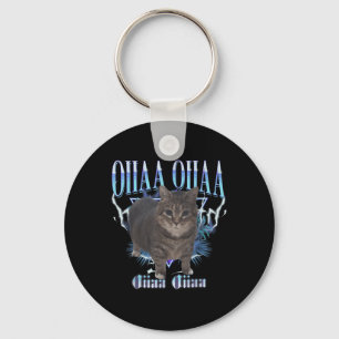 Porte-clés Oiia Oiia Rot de cerveau de chat