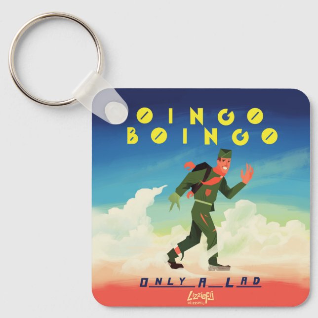 Porte-clés Oingo Boingo only a lad metal keychain (Recto)