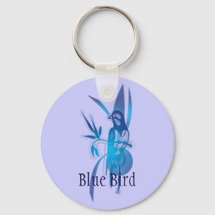 Porte-clés Oiseau bleu