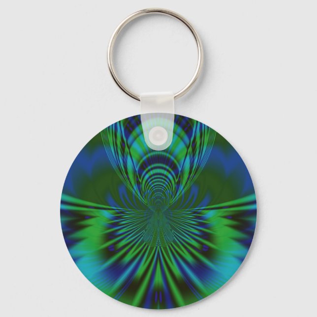 Porte-clés Oiseau Bleu (Recto)