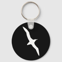 Oiseau d'Albatros blanc en vol