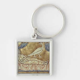 Porte-clés Oiseau de Caladrius, réputé prévoir