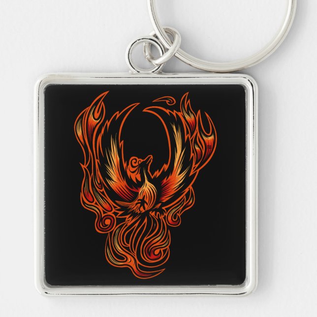 Porte-clés Oiseau De Feu (Devant)