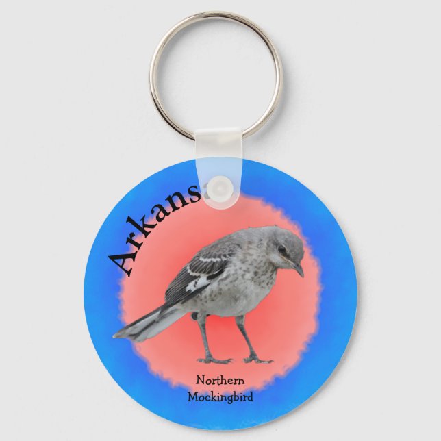 Porte-clés Oiseau de l'Arkansas (Recto)