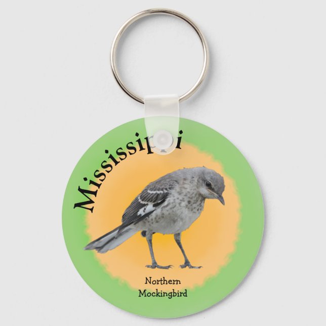 Porte-clés Oiseau du Mississippi (Recto)