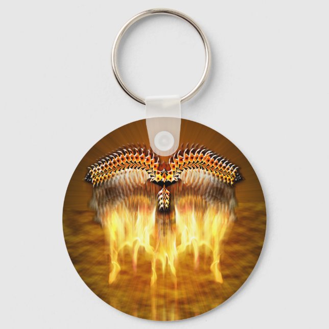 Porte-clés Oiseau en vol (Recto)