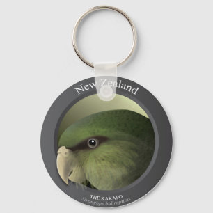 Porte-clés Oiseau - LE KAKAPO