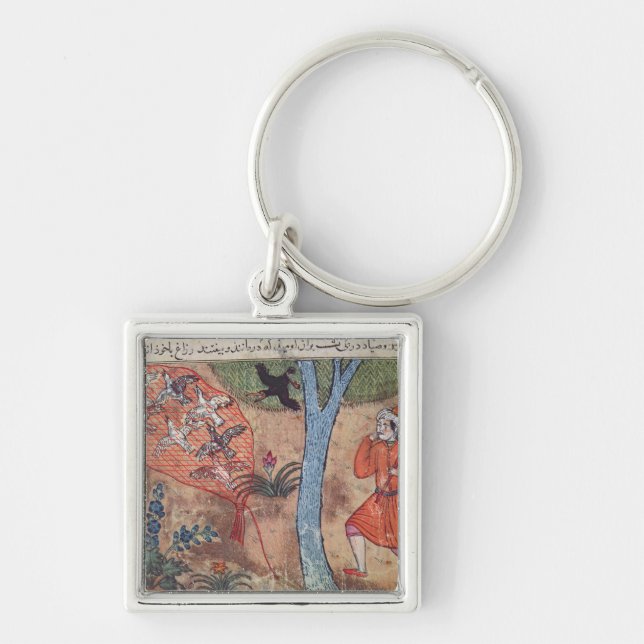Porte-clés Oiseaux de chasse, 'du livre de Kalila et (Devant)