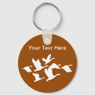 Porte-clés Oiseaux de nature en vol
