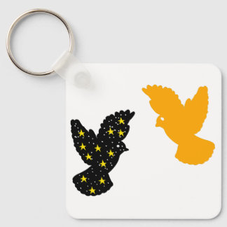 Porte-clés Oiseaux – Design de silhouette volante