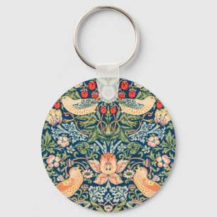 Porte-clés Oiseaux & Fleurs Wm Morris Art