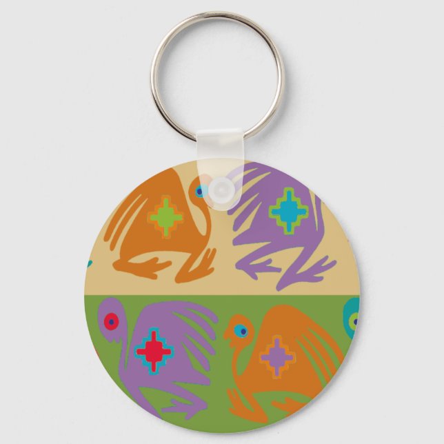 Porte-clés Oiseaux Péruviens (Recto)