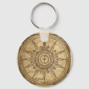 Porte-clés Old Compass Rose