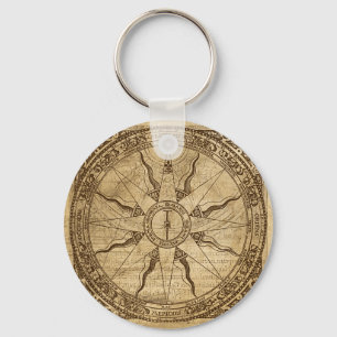 Porte-clés Old Compass Rose