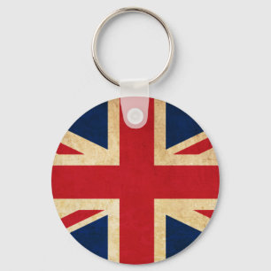 Porte-clés Old Vintage Grunge United Kingdom Flag Union