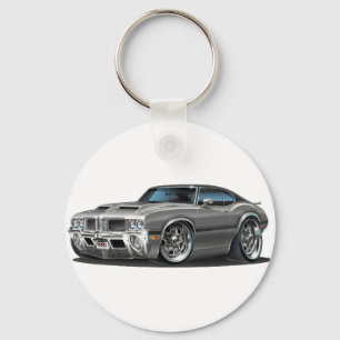 Porte-clés Olds Cutlass 442 Grey Car