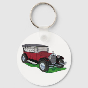 Porte-clés Oldsmobile 1923 voyageant - rouge