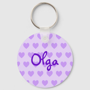 Porte-clés Olga en violet