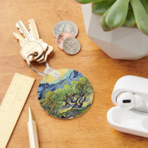 Porte-clés Oliviers avec Alpilles par Vincent van Gogh