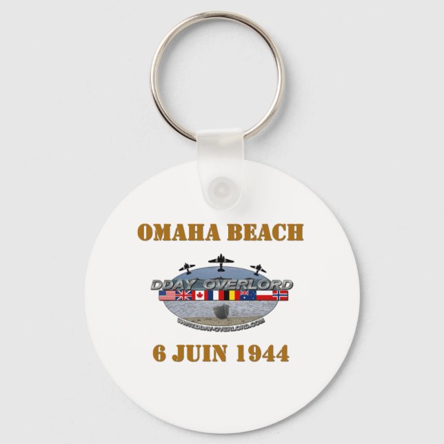 Porte-clés Omaha Beach 1944 (Recto)