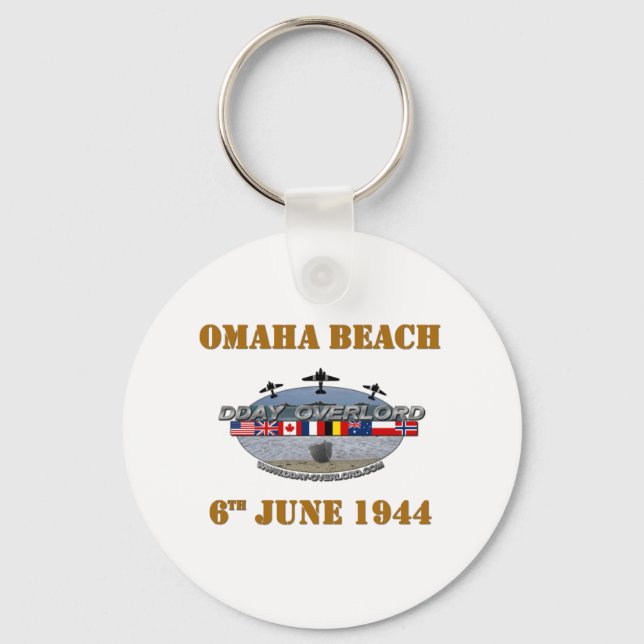 Porte-clés Omaha Beach 6 juin 1944 (Recto)