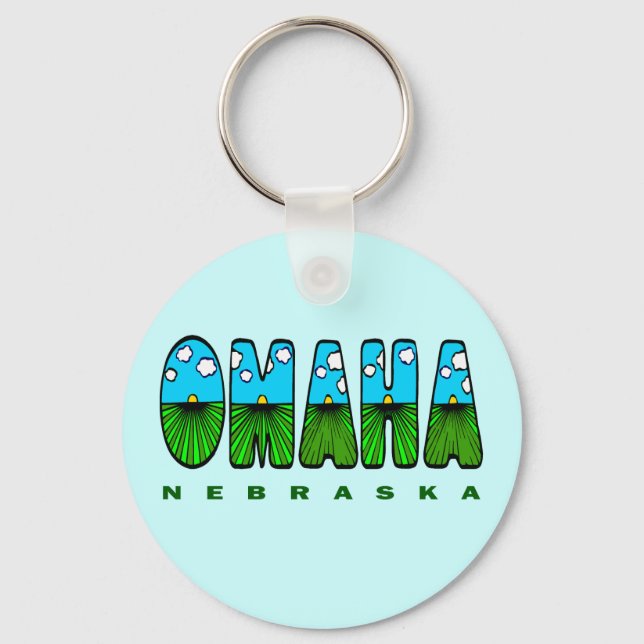 PORTE-CLÉS OMAHA NEBRASKA (Recto)
