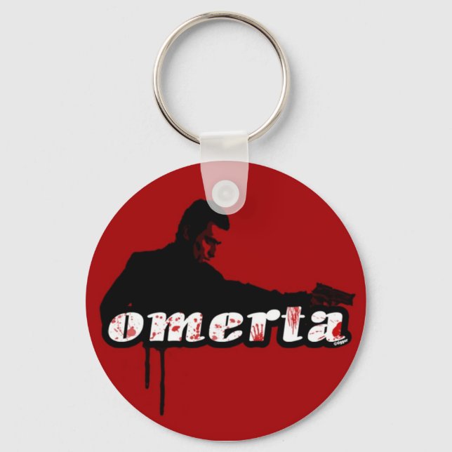 Porte-clés Omerta Keychain for wiseguys' keys (Recto)