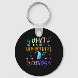Porte-clés Omg c'est l'anniversaire de mon petit frère 1 an D