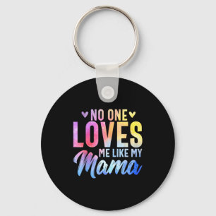 Porte-clés On aime comme maman - fête des mères fils et fille