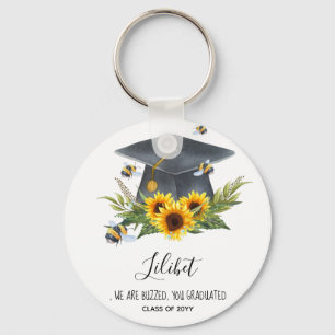 Porte-clés On Est TOMBÉS ! DIPLÔME Cadeau Abeilles personnali