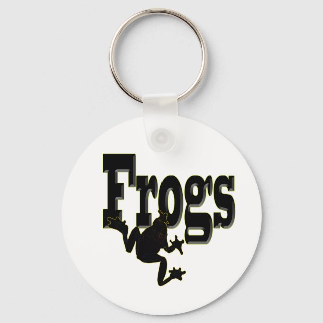 Porte-clés On M'Appelle Frog, Clavier Bouton (Recto)