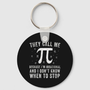 Porte-clés On M'Appelle Pi Symbole Pi Day Mignonne Super