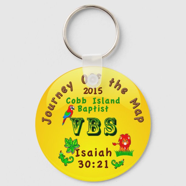 Porte-clés On y Customise, Journey Off Map Porte - clés (Recto)