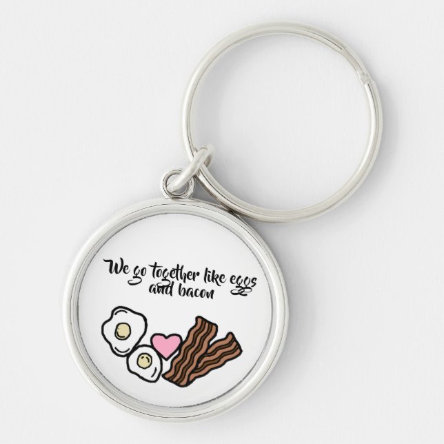 Porte-clés On y va comme (Devant)