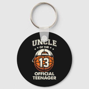 Porte-clés Oncle du 13 Officiel Adolescent 13e Anniversaire S