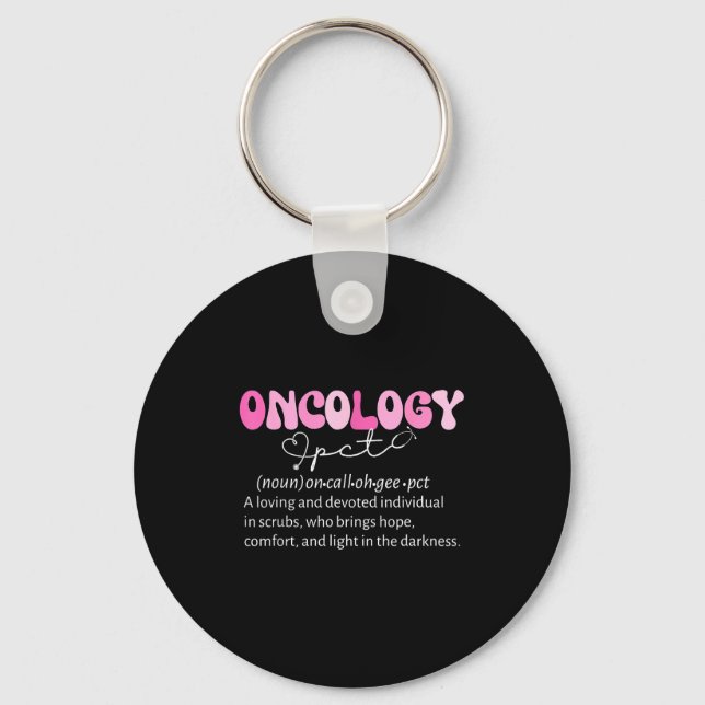 Porte-clés Oncology Pct Definition Onc Patient Care Technicia (Recto)