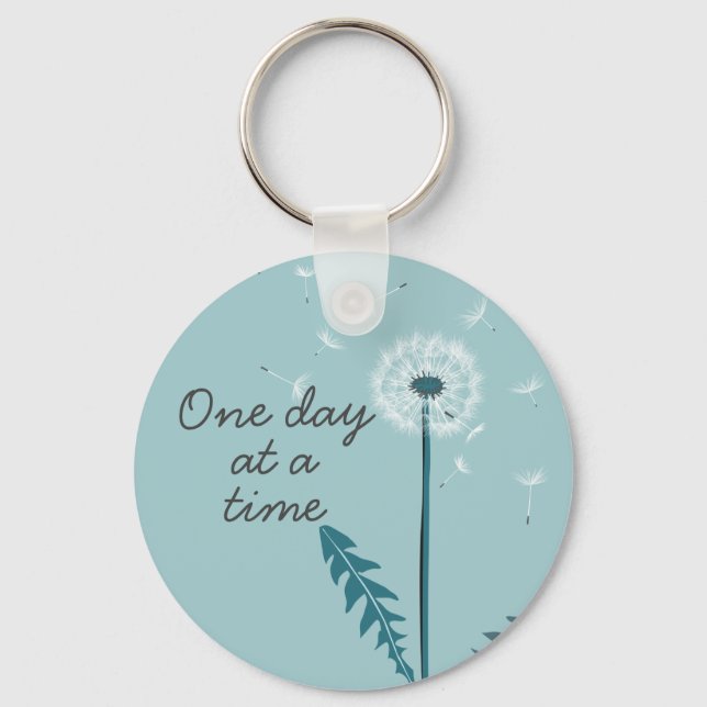 Porte-clés One Day at a Time Key Chain (Recto)