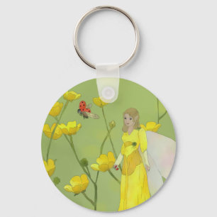 Porte-clés Onze dans le trèfle de coq