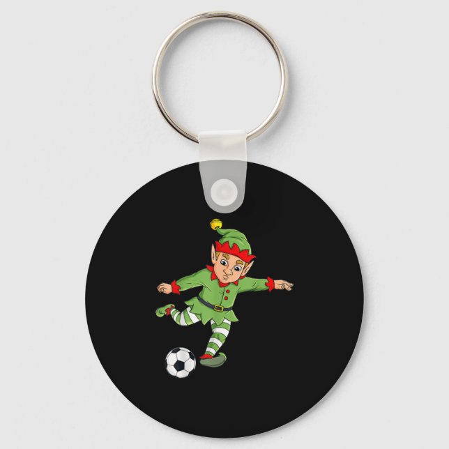 Porte-clés Onze Kicking Soccer Ball Funny Boys (Recto)