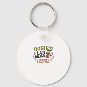 Porte-clés Oogie�s Lab Draws � Phlébotomiste drôle d'Hallowee
