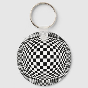 Porte-clés Op. Art