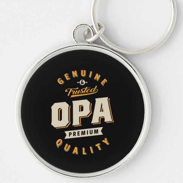 Porte-clés Opa authentique et fiable (Devant)