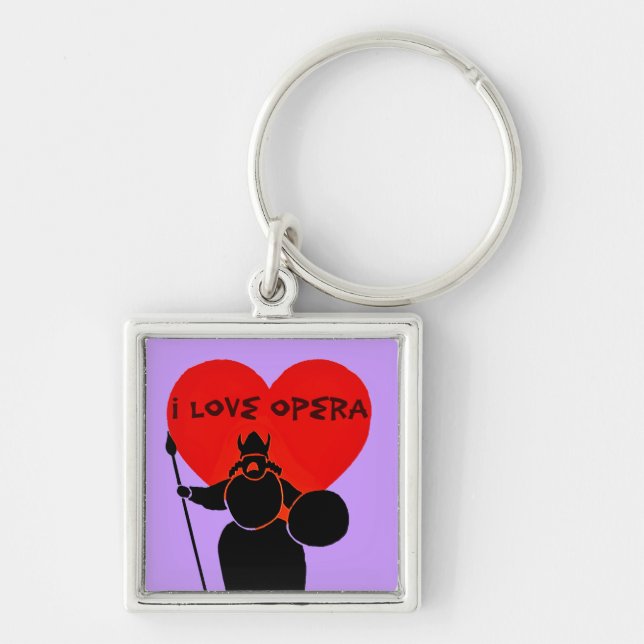 Porte-clés Opéra Lover_ (Devant)