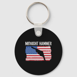 Porte-clés Opération Jet Stealth B-2 Midnight Hammer Drapeau 