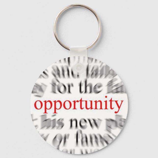 Porte-clés Opportunité (Recto)